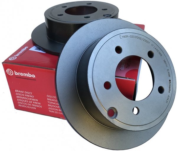 Tarcza hamulcowa tylna BREMBO 262mm Chrysler Sebring 2007-