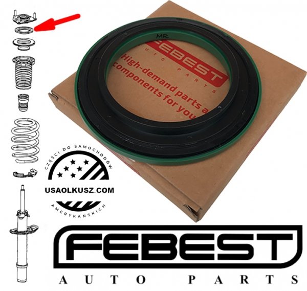 Łożysko górnego mocowania przedniego amortyzatora Honda Odyssey 2018-