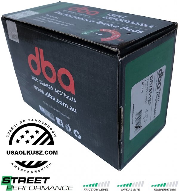 Przednie klocki hamulcowe DBA STREET PERFORMANCE Dodge Dakota 2005-