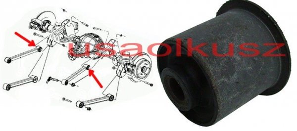 Tylna tuleja tylnego górnego wahacza Jeep Liberty 2008-2009