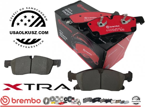 Klocki hamulcowe przednie brembo XTRA Jeep Grand Cherokee 2011-2022