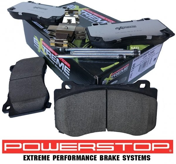 Przednie klocki Z26 + tarcze hamulcowe POWERSTOP 360mm Chrysler 300C SRT8