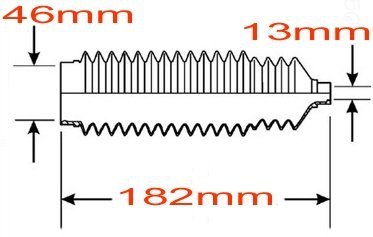 Osłona drążka kierowniczego przekładni kierowniczej Pontiac Grand Am 1999-2005