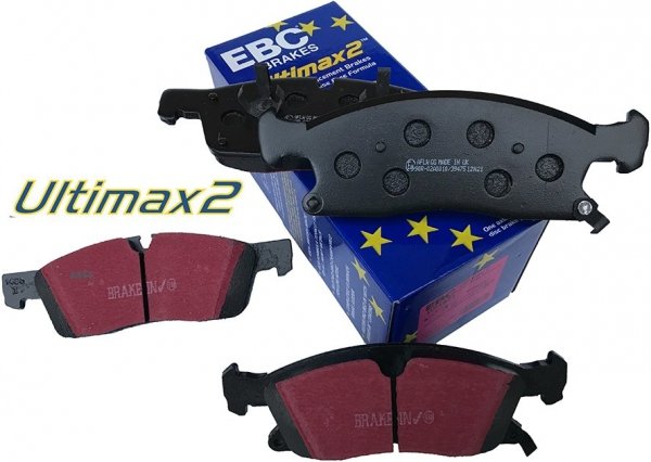 Przednie klocki hamulcowe EBC Ultimax2 Jeep Grand Cherokee 2011-