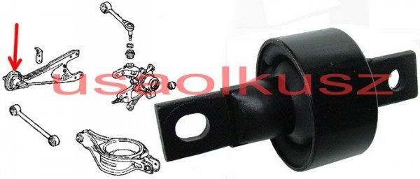 Tuleja tylnego wzdłużnego wahacza Honda Pilot 2002-2008