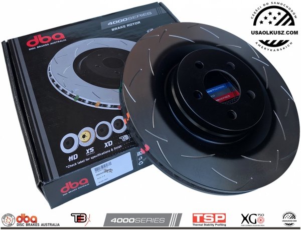 Tarcza hamulcowa przednia 360mm DBA 4000 T3 Chrysler 300C SRT