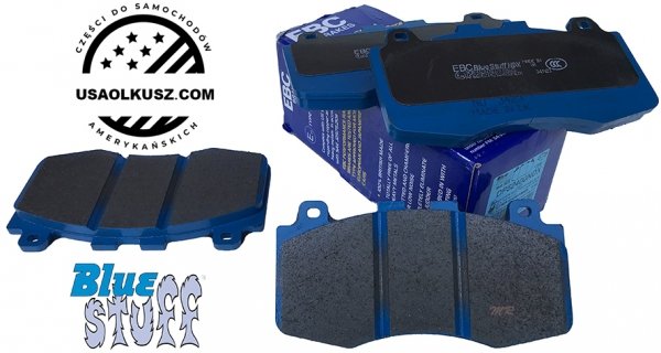 Klocki hamulcowe przednie EBC BlueStuff NDX Jeep Grand Cherokee Trackhawk 6,2 V8 Supercharged