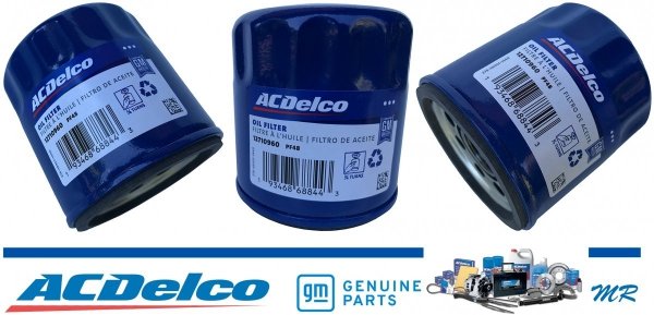Filtr + olej ACDelco 5W30 Cadillac CTS V8 -2015