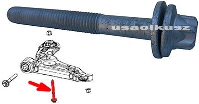 Śruba przedniego dolnego wahacza tylna pionowa Jeep Cherokee 2015-2018