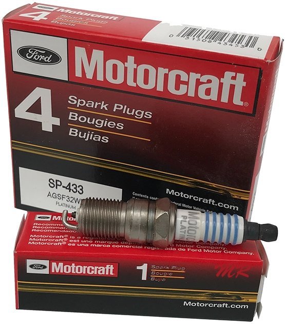 Świeca zapłonowa platynowa MOTORCRAFT SP433 Ford Mustang 4,6 V8 DOHC 1999-2004