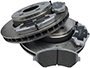 Klocki tarcze hamulcowe przednie 302mm Jeep Cherokee 2008-2012