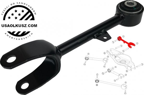 Wahacz tylny górny z tyłu Tesla Y 2020-2026