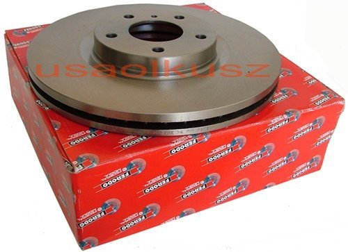 Tarcza hamulcowa przednia Nissan 370Z 28mm