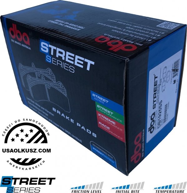 Klocki hamulcowe przednie DBA STREET SERIES Buick Regal 2,0 2014