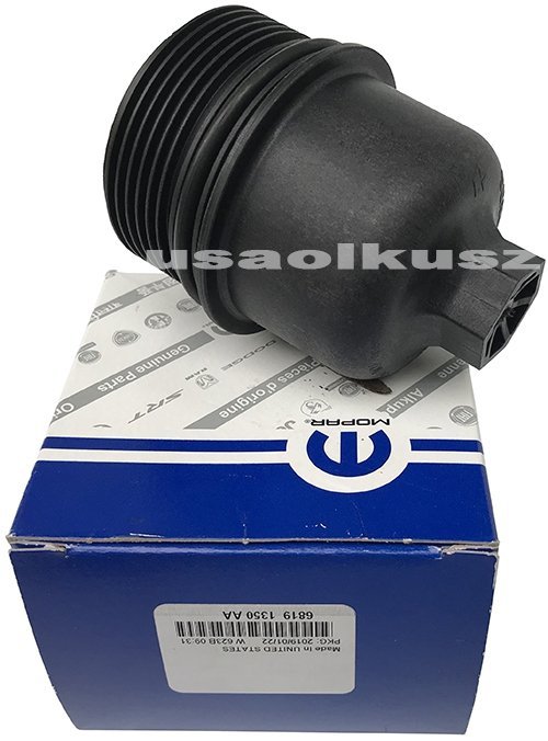 Górna część zakrętka obudowy filtra oleju Chrysler 200 3,6 V6 2014-