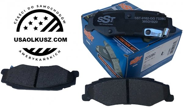 Tylne CERAMICZNE klocki hamulcowe standard Chevrolet Corvette 1997-2013