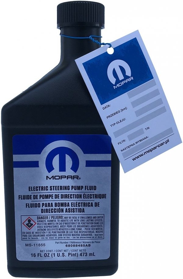 Płyn / olej ELEKTRYCZNEGO układu wspomagania kierownicy MOPAR MS-11655 Dodge Charger 2011