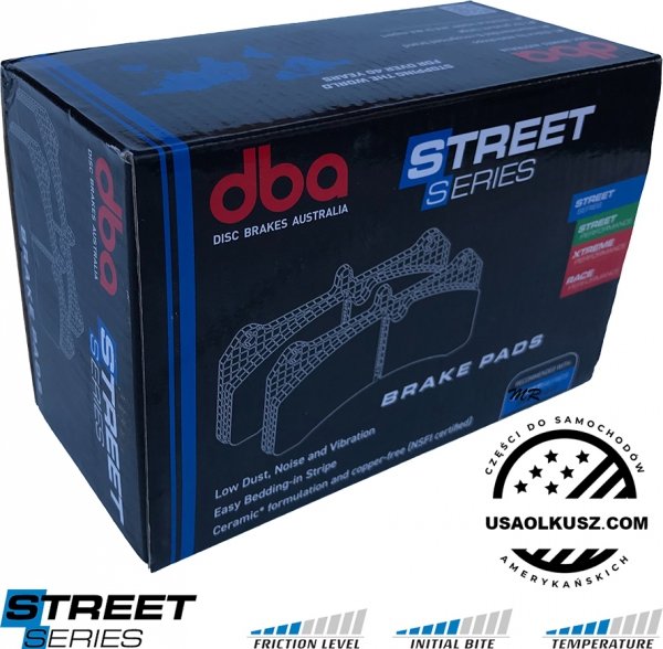 Klocki hamulcowe przednie DBA STREET SERIES Buick Regal 2,0 2014