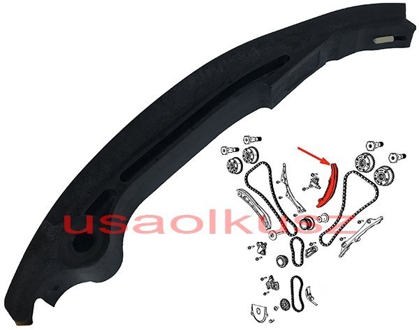 Prowadnica ślizg lewego napinacza łańcucha rozrządu MOPAR Jeep Cherokee KL 3,2 V6