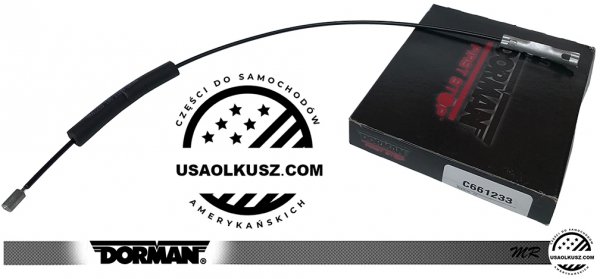 Linka hamulca postojowego pośrednia Dodge RAM 1500 DS 2009- 55398314AB