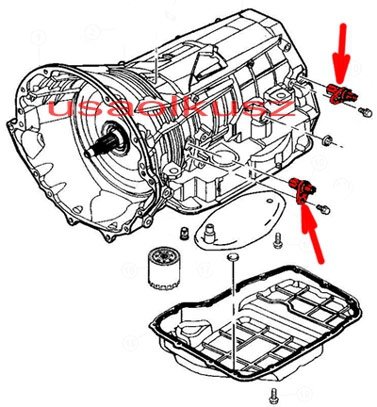 Oryginalny MOPAR czujnik prędkości skrzyni 42RLE 545RFE  Jeep Grand Cherokee 1999-
