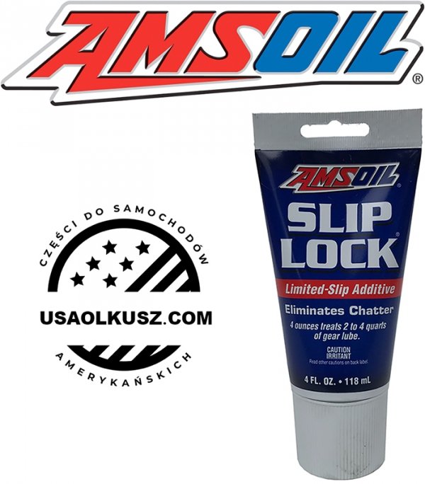 Dodatek do oleju przekładniowego AMSOIL Slip Lock modyfikator tarcia mostów z LSD  Lincoln Mercury