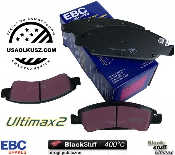 Przednie klocki hamulcowe EBC Ultimax2 Chevrolet Express 1500 2009-