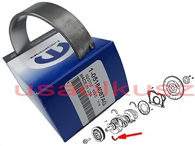 Panewka główna wału dolna +0,0036 Fiat Freemont 3,6 V6