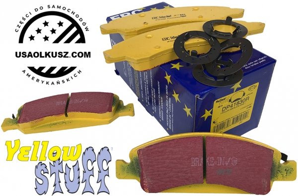 Przednie klocki hamulcowe EBC YellowStuff Chevrolet Avalanche 1500 2009-