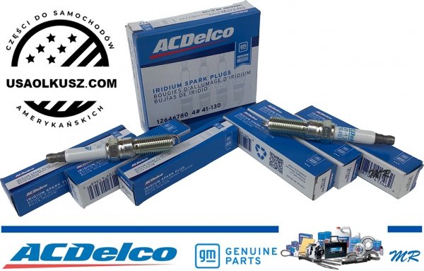 Irydowe świece zapłonowe AcDelco 41-130 Chevrolet Camaro 3,6 V6 2016-