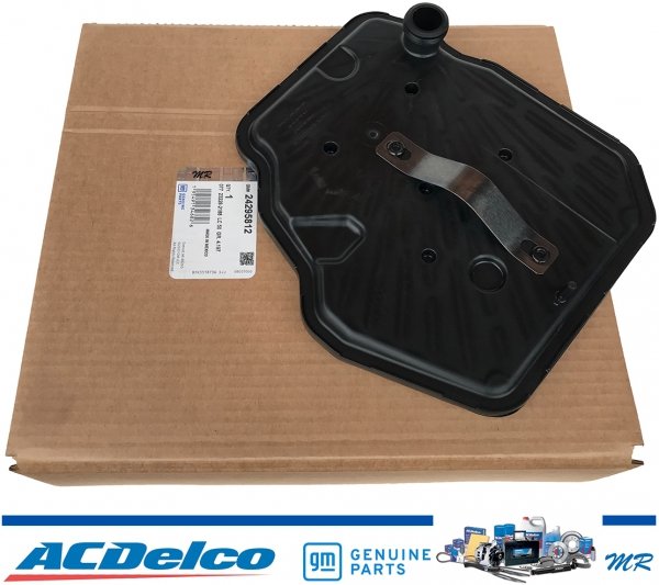 Oryginalny filtr GM + olej Mobil1 Synthetic LV ATF HP DEXTRON skrzyni biegów 8L45 8L90 Cadillac CTS 2016-2019