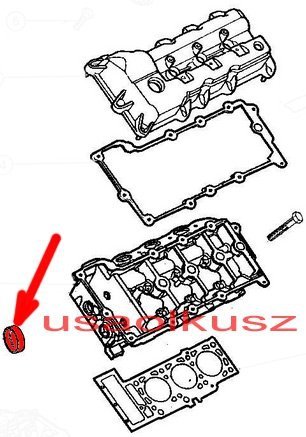 Brok zaślepka głowicy 31,75 mm Chrysler Sebring V6