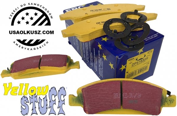 Przednie klocki hamulcowe EBC YellowStuff Chevrolet Express 1500 2009-