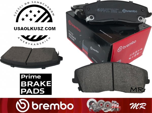 Klocki hamulcowe przednie BREMBO zacisk 1 tłok Chrysler 300C RWD