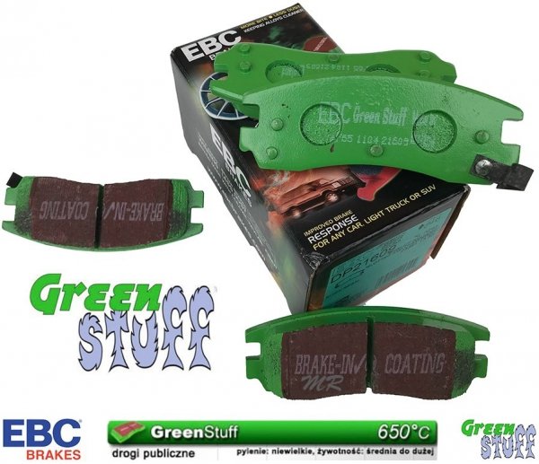 Klocki hamulcowe tylne EBC GreenStuff Buick Riviera 1992-1999