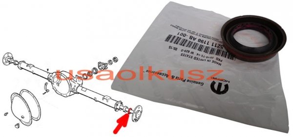 Uszczelniacz tylnej półosi 43,3mm Dodge Durango 2004-2009