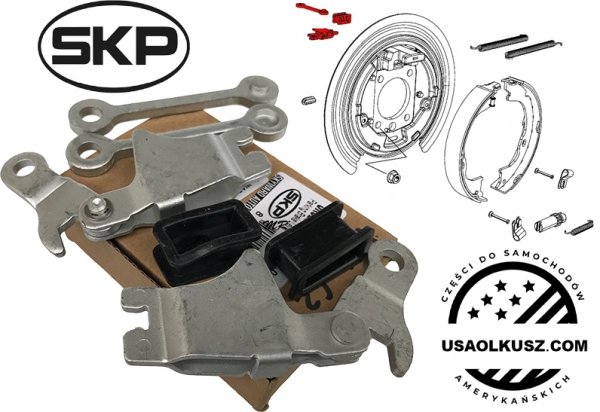 Rozpieraki szczęk hamulca postojowego Jeep Liberty 2008-2012
