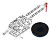 Zaślepka wałka rozrządu Jeep Wrangler JK 2,8 CRD 21772107F