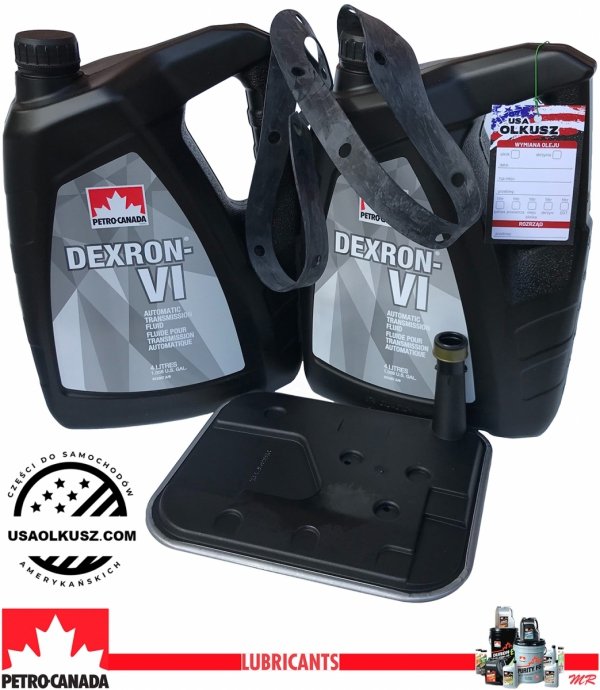 Filtr + olej DEXTRON VI automatycznej skrzyni biegów 4L80-E GMC Sierra -2007