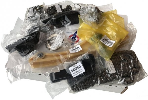 Rozrząd łańcuchy prowadnice napinacze Ford Explorer 3,5 V6 Ti-VCT Naturally Aspirated