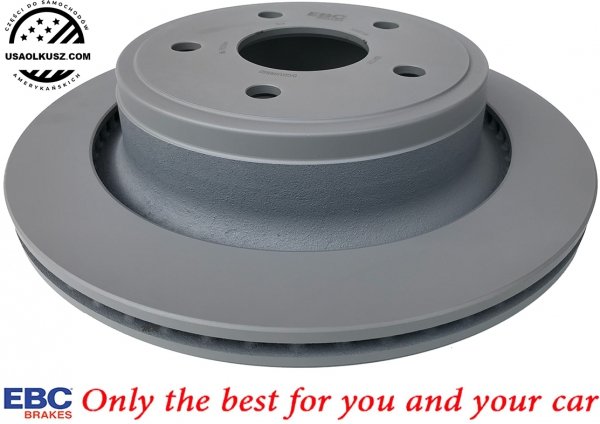 Tylne klocki GreenStuff + tarcze hamulcowe EBC PREMIUM Dodge RAM 1500 2003-
