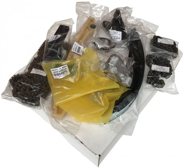 Rozrząd łańcuchy prowadnice napinacze Ford Edge V6 2011-2018