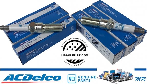 Irydowe świece zapłonowe AcDelco 41-130 Chevrolet Camaro 3,6 V6 2016-