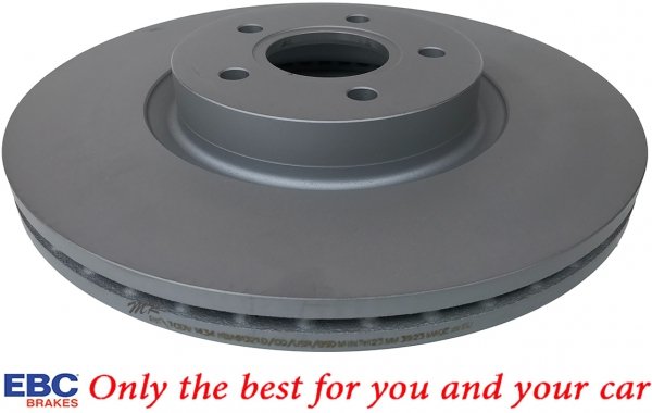 Przednie klocki GreenStuff + tarcze hamulcowe 320mm EBC seria Premium Ford Escape AWD 2013-