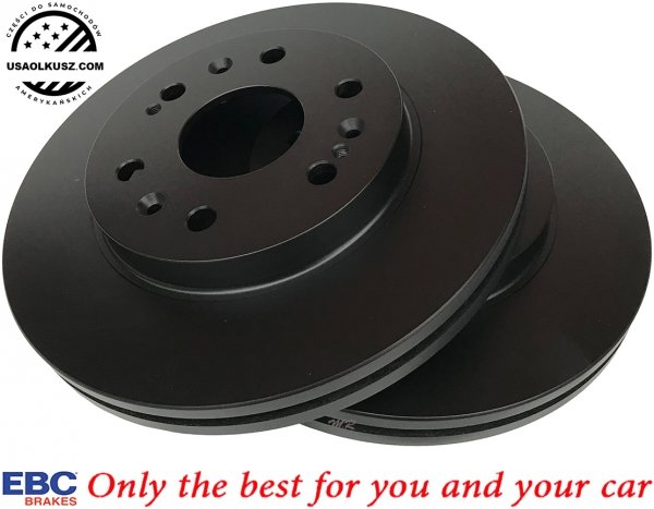 Przednie klocki Ultimax2 + tarcze hamulcowe 330mm EBC seria PREMIUM GMC Yukon 2009-2020