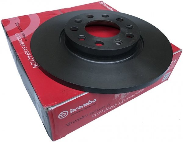 Klocki + tarcze hamulcowe tylne 278mm BREMBO Jeep Cherokee KL 2014-
