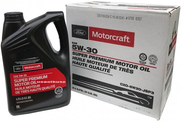 Oryginalny filtr oraz syntetyczny olej silnikowy Motorcraft 5W30 Ford Kuga 2,0 EcoBoost