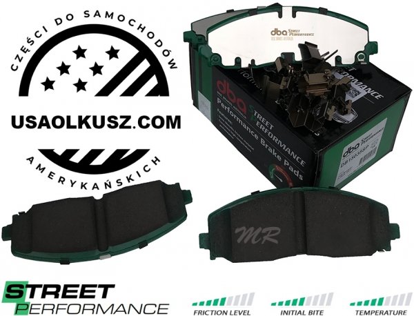 Klocki hamulcowe przednie STREET PERFORMANCE RAM Cargo Van 2012-2015