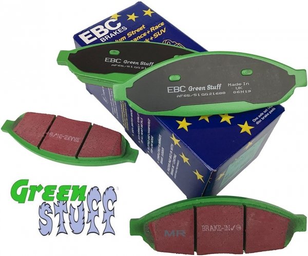 Klocki hamulcowe przednie EBC GreenStuff Chrysler Pacifica -2008