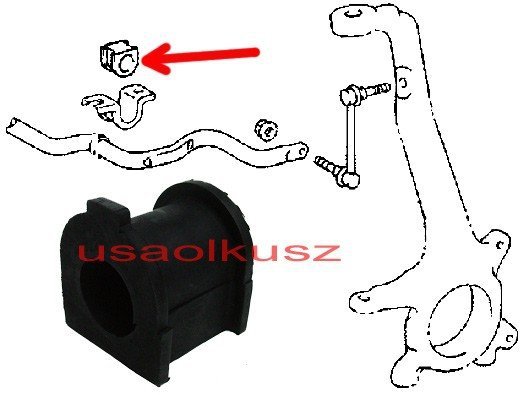 Guma przedniego drążka stabilizatora Toyota 4Runner 2002-2005  48815-60190